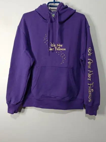 Sudadera morada Star world wizard the We are not friends talla S