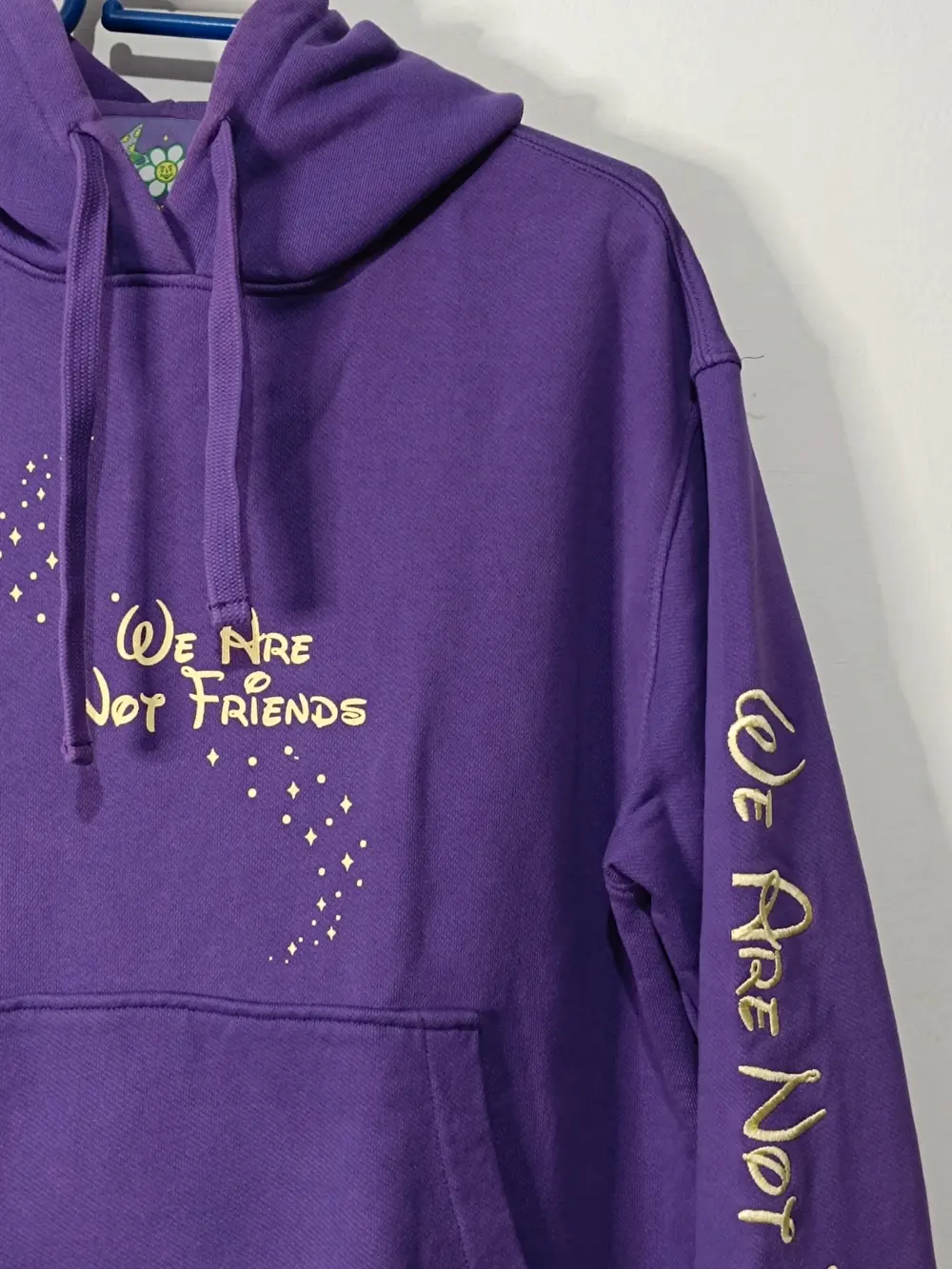 Sudadera morada Star world wizard the We are not friends talla S, foto 3