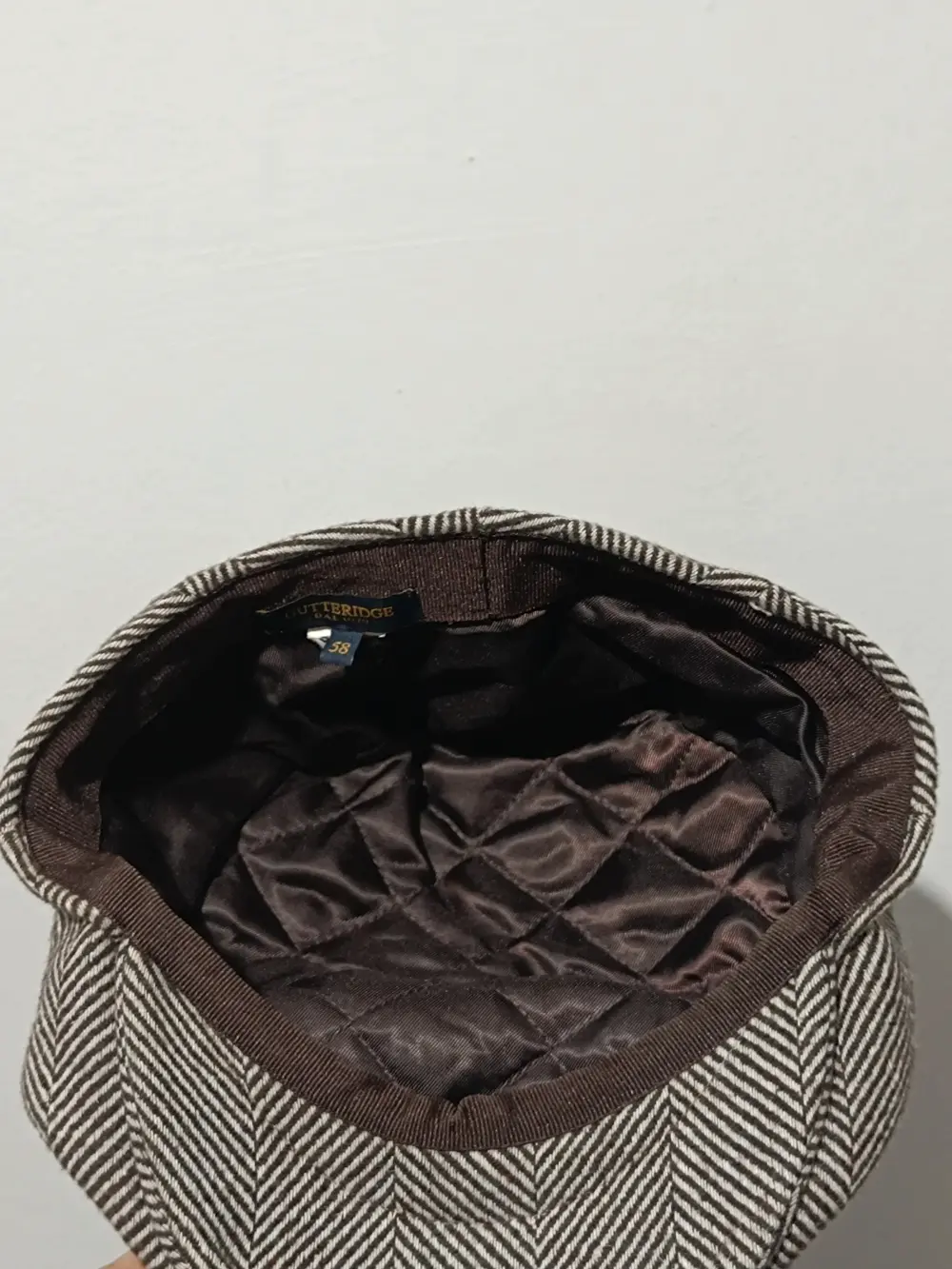 Gorra tela de espiga Gutteridge talla 58, foto 5