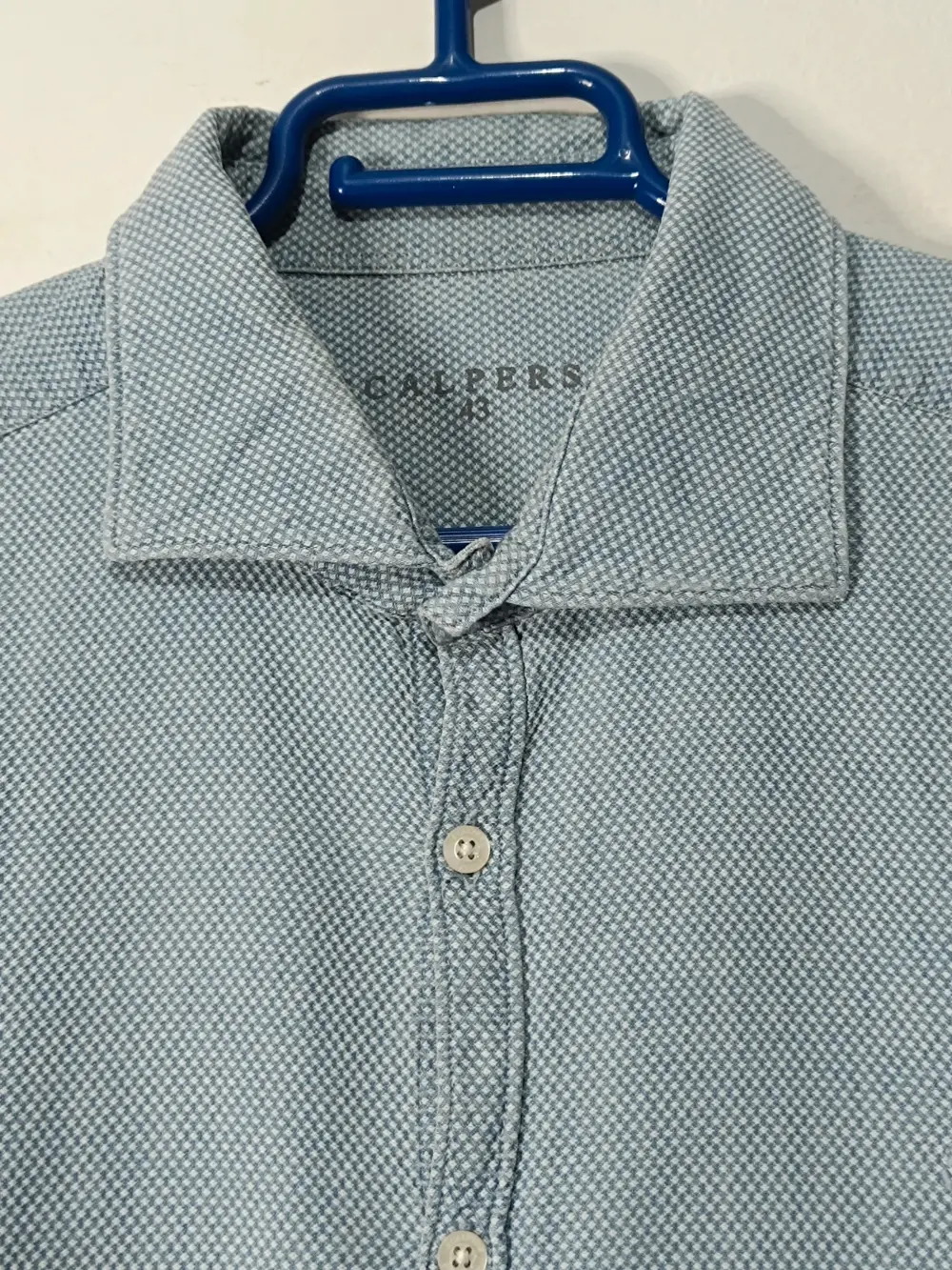 Camisa manga larga Scalpers talla 43 sirve para L/XL ver medidas, foto 5