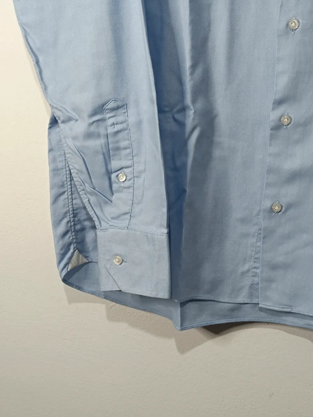 Camisa lisa manga larga Gutteridge talla 43/17 sirve para L/XL ver medidas, foto 3