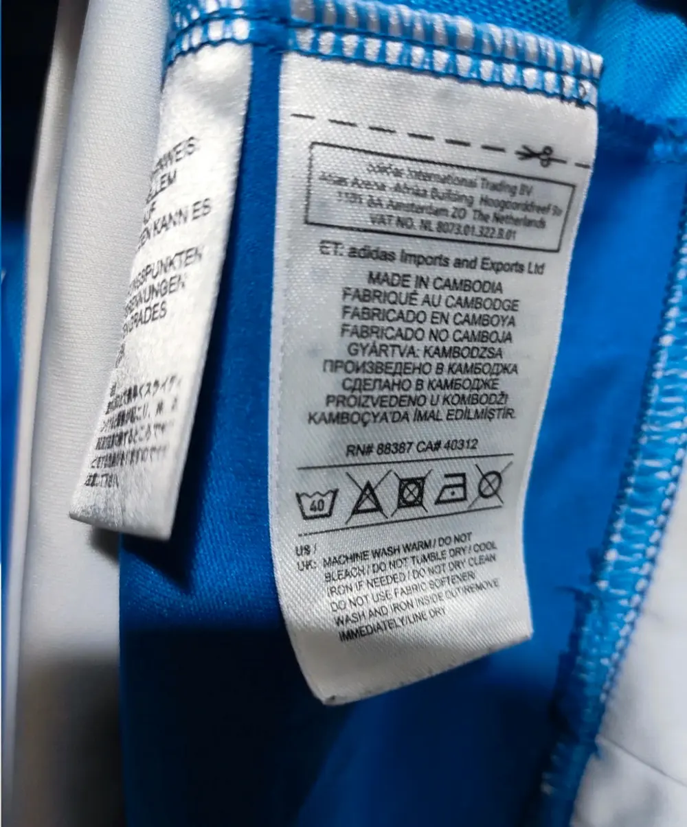 Camiseta manga larga Olympique de Marsella Adidas intersport temporada 15/16 talla XS ver medidas*, foto 5
