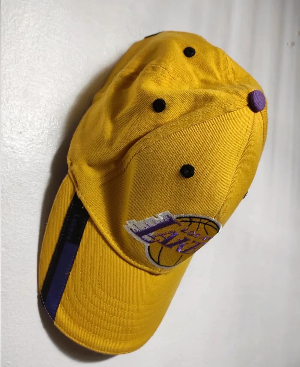 Gorra NBA Los Angeles Lakers Adidas talla unica ajustable adulto unisex*, foto 2