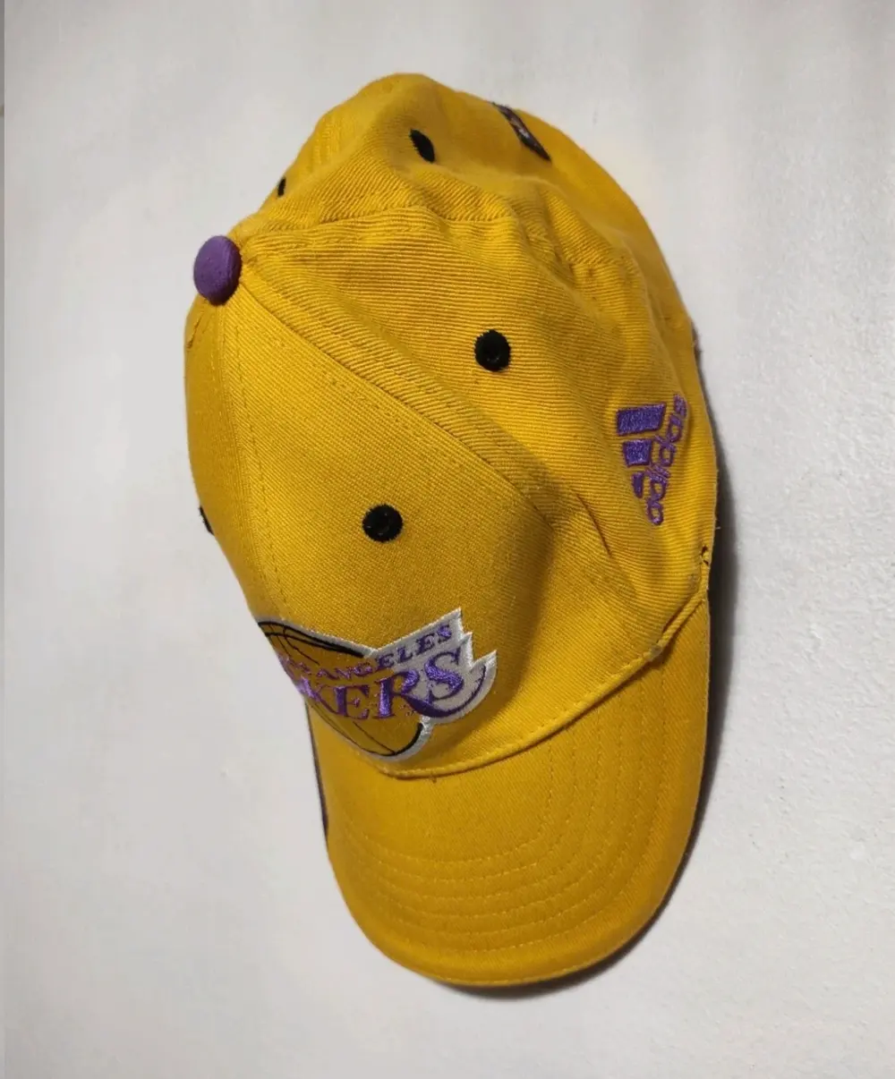 Gorra NBA Los Angeles Lakers Adidas talla unica ajustable adulto unisex*, foto 3