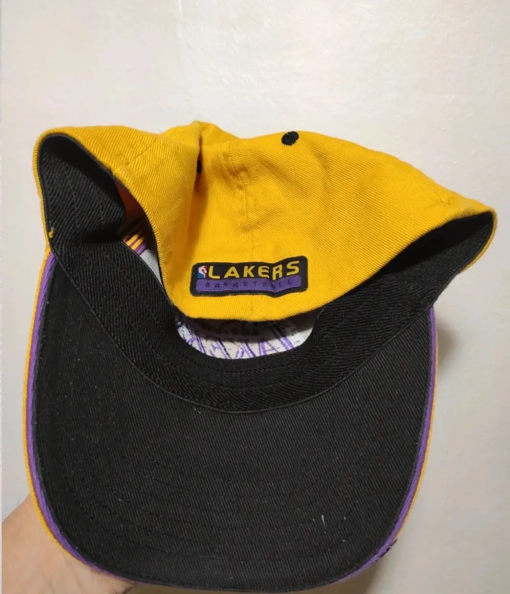 Gorra NBA Los Angeles Lakers Adidas talla unica ajustable adulto unisex*, foto 4