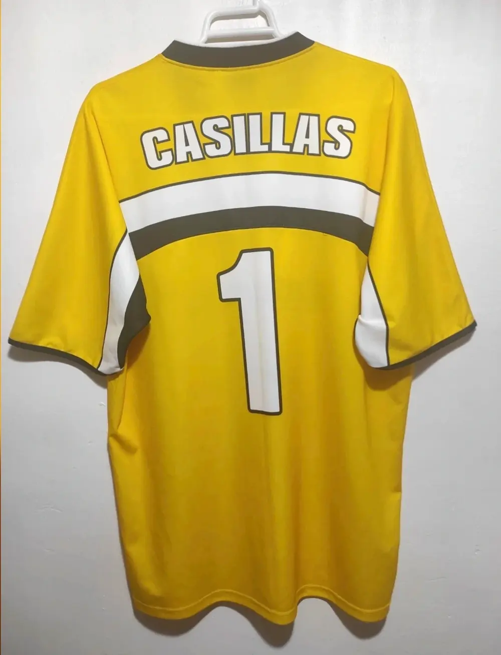 Camiseta manga corta Reebok publicidad Continental N°1 Casillas firmada talla M*, foto 5