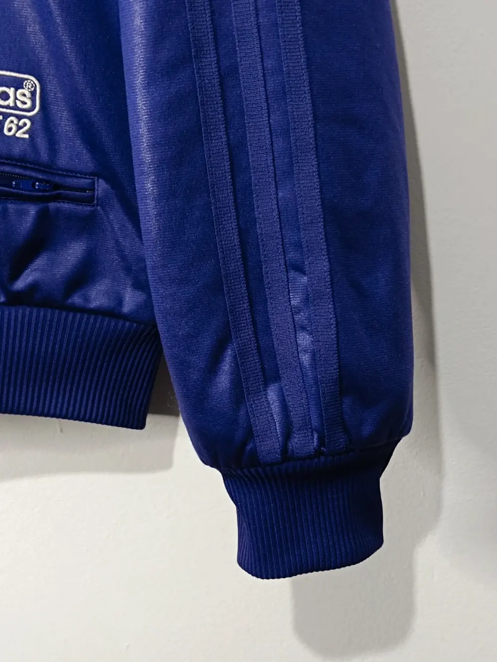 Chaqueta vintage Y2K forro polar borreguito Adidas Chile 62 talla S ver medidas, foto 2