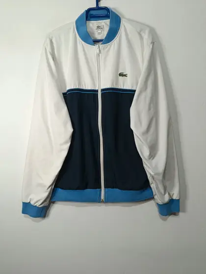 Chaqueta vintage Lacoste sport talla 5 equivale a una L ver medidas