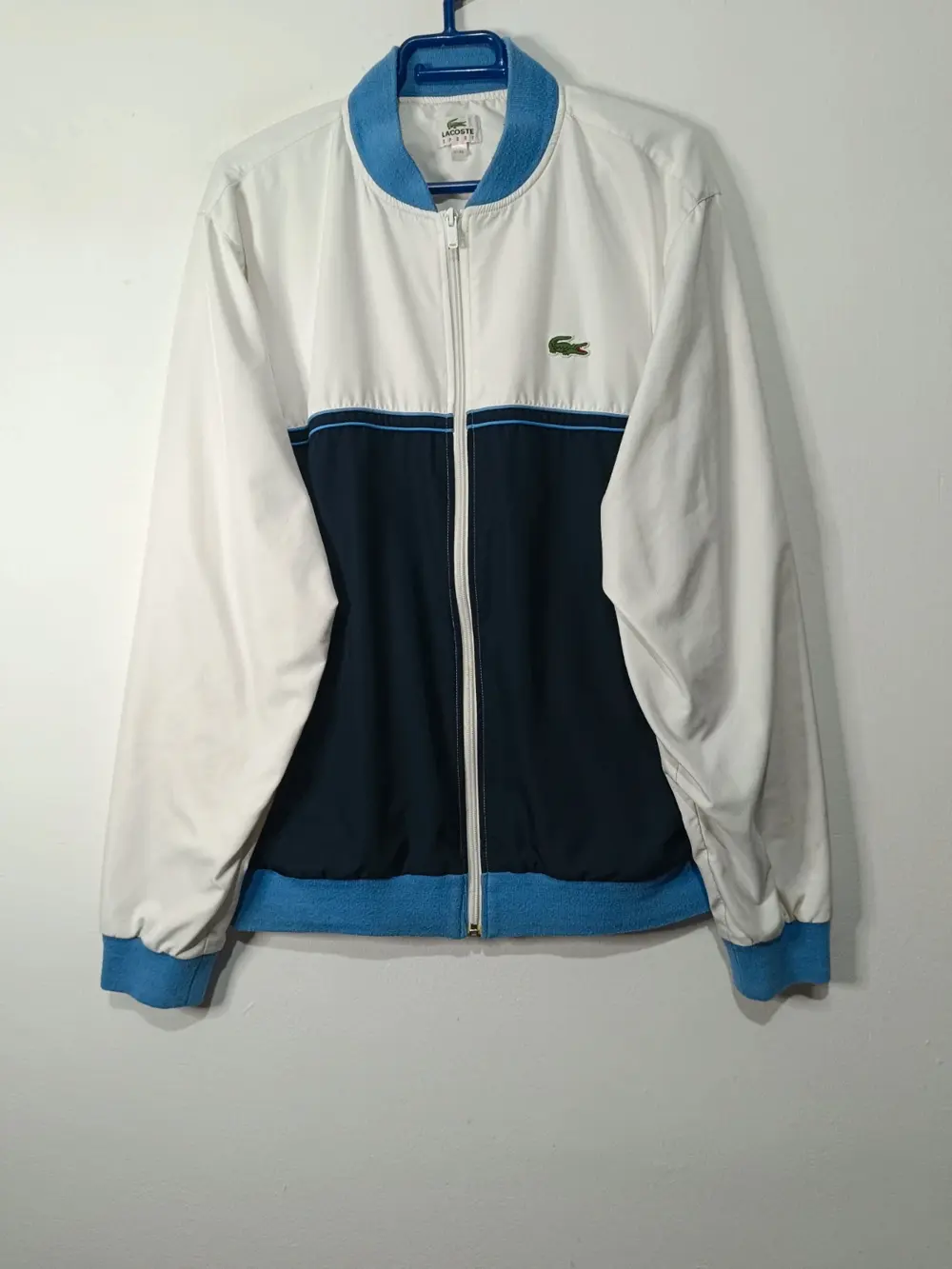 Chaqueta vintage Lacoste sport talla 5 equivale a una L ver medidas