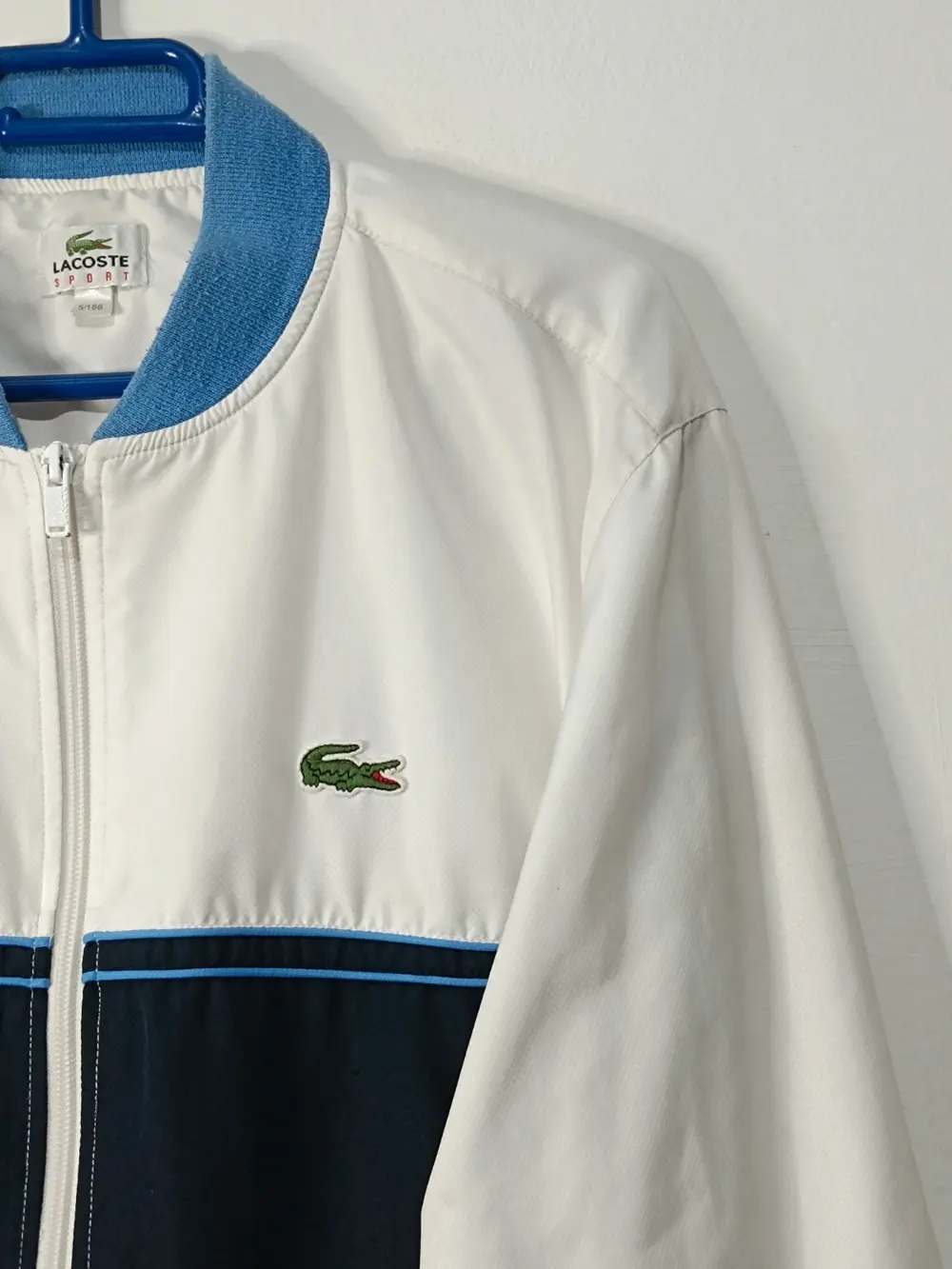 Chaqueta vintage Lacoste sport talla 5 equivale a una L ver medidas, foto 4