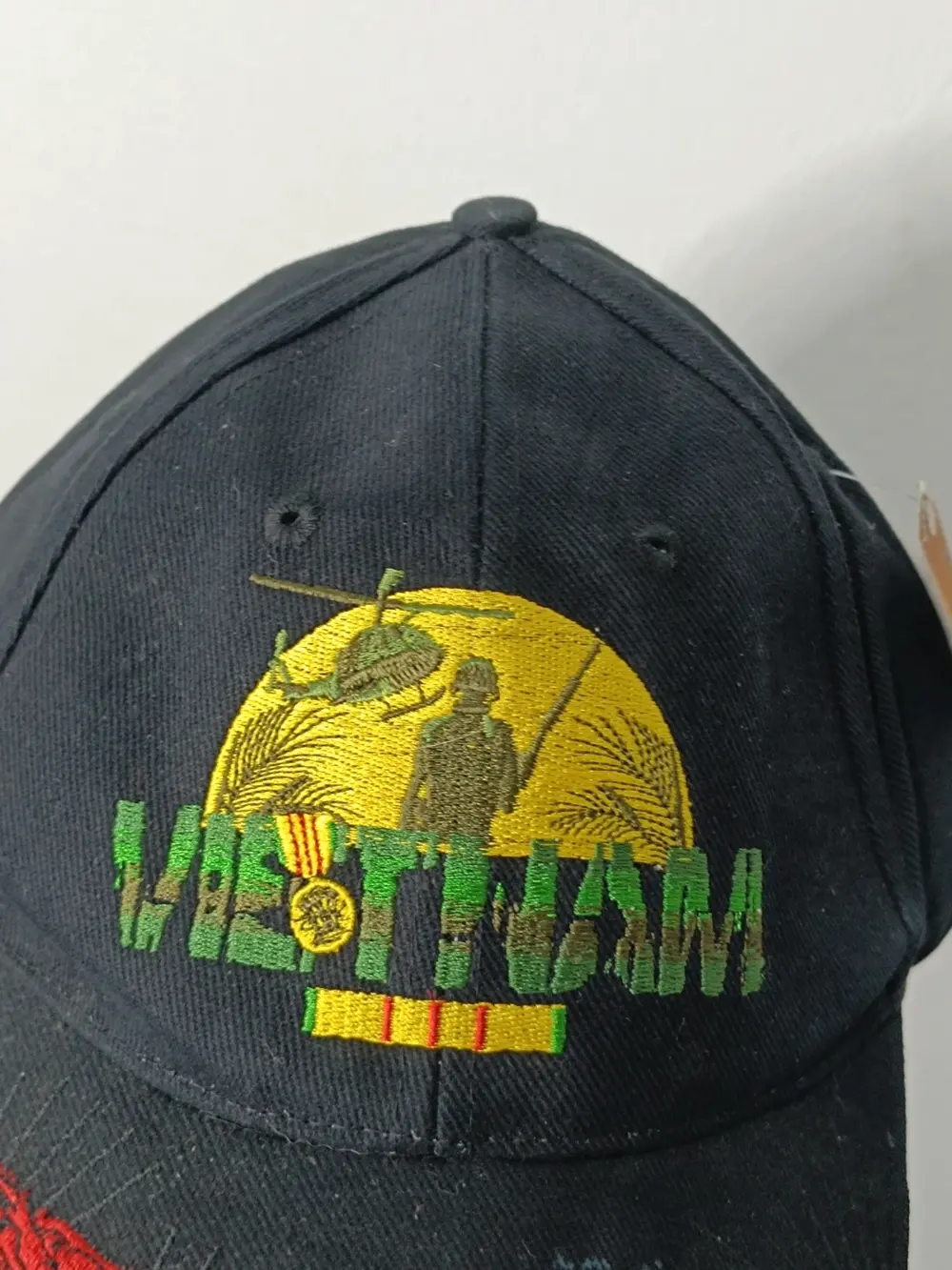 Gorra Vietnam talla única ajustable adulto unisex, foto 2