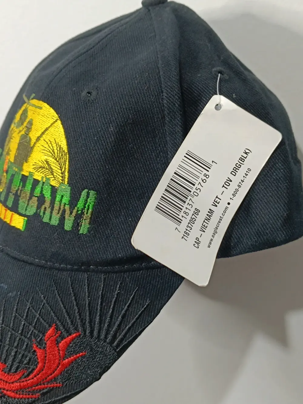 Gorra Vietnam talla única ajustable adulto unisex, foto 4