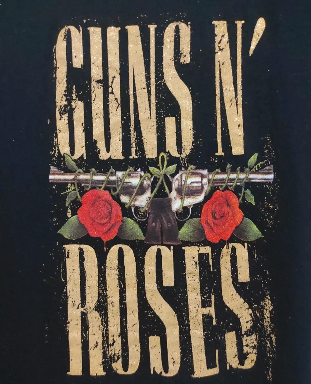 Camiseta manga corta Guns N' Roses Stradivarius talla S*, foto 2