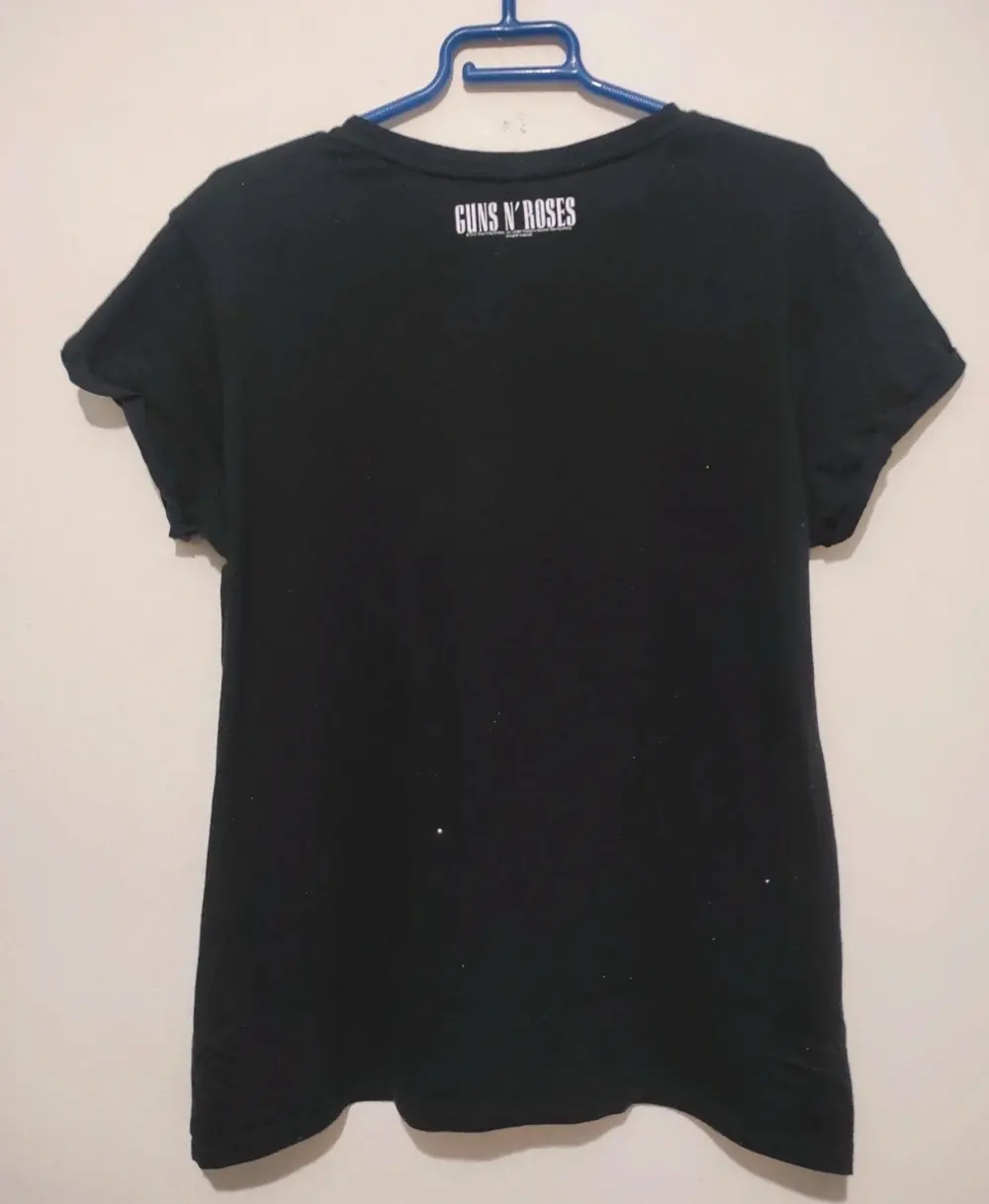 Camiseta manga corta Guns N' Roses Stradivarius talla S*, foto 4