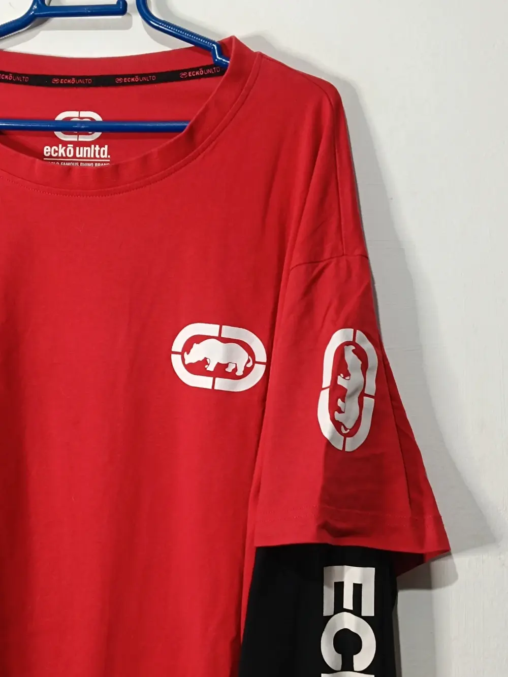 Camiseta manga larga Ecko Unltd. Doble manga talla L, foto 3