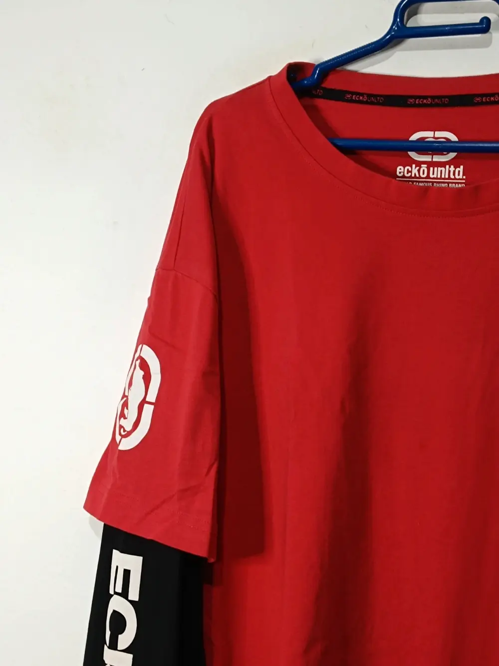 Camiseta manga larga Ecko Unltd. Doble manga talla L, foto 4