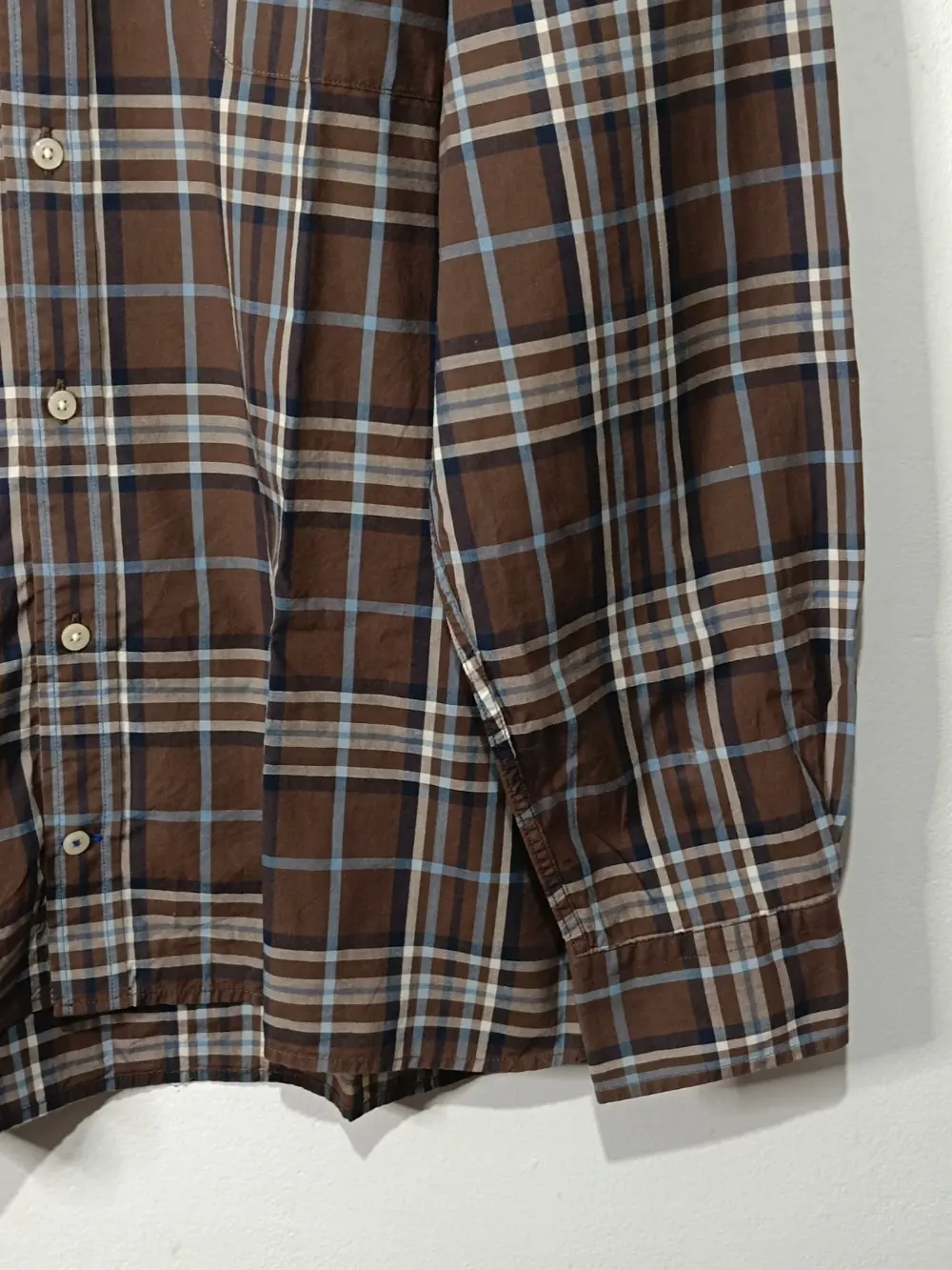 Camisa manga larga a cuadros Tommy Hilfiger custom fit talla XXL ver medidas, foto 2