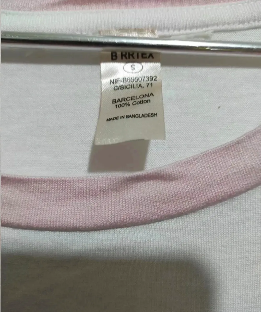 Camiseta manga corta B& RRTEX talla S*, foto 3