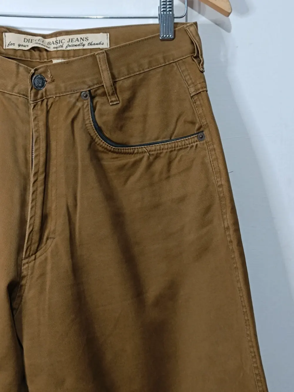Pantalon Vaquero ancho vintage Diesel talla S ver medidas, foto 2