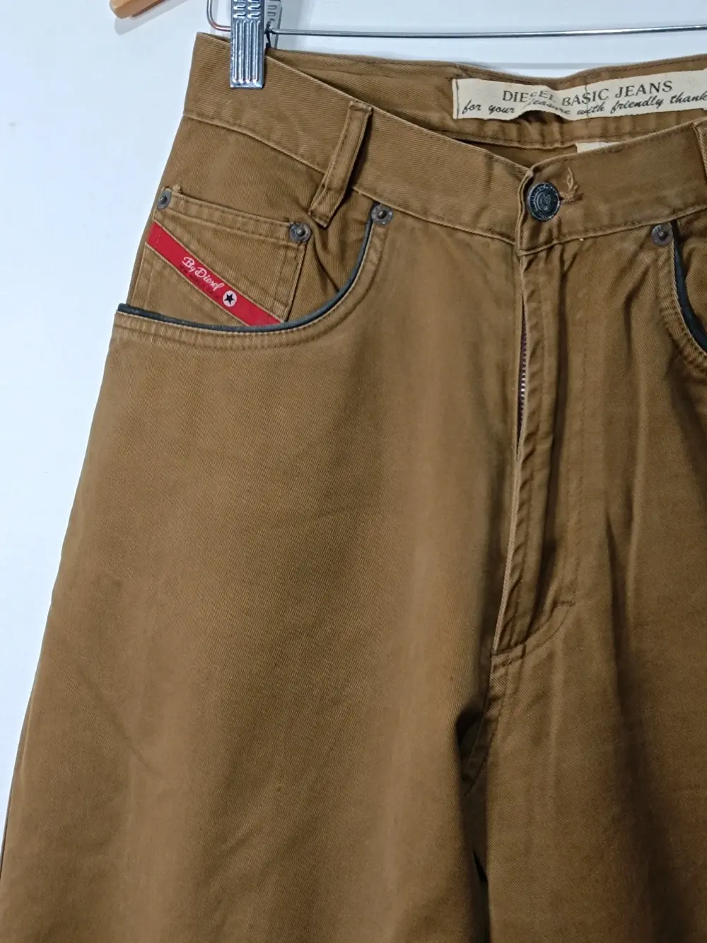 Pantalon Vaquero ancho vintage Diesel talla S ver medidas, foto 3