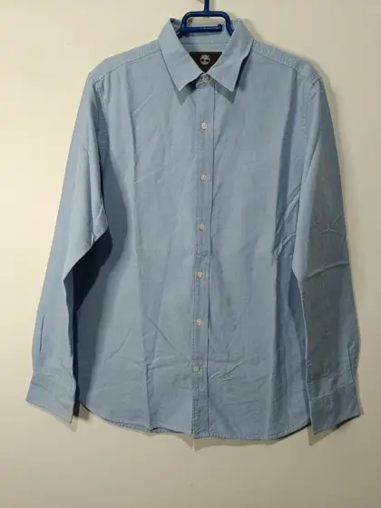 Camisa manga larga azul claro Timberland talla M