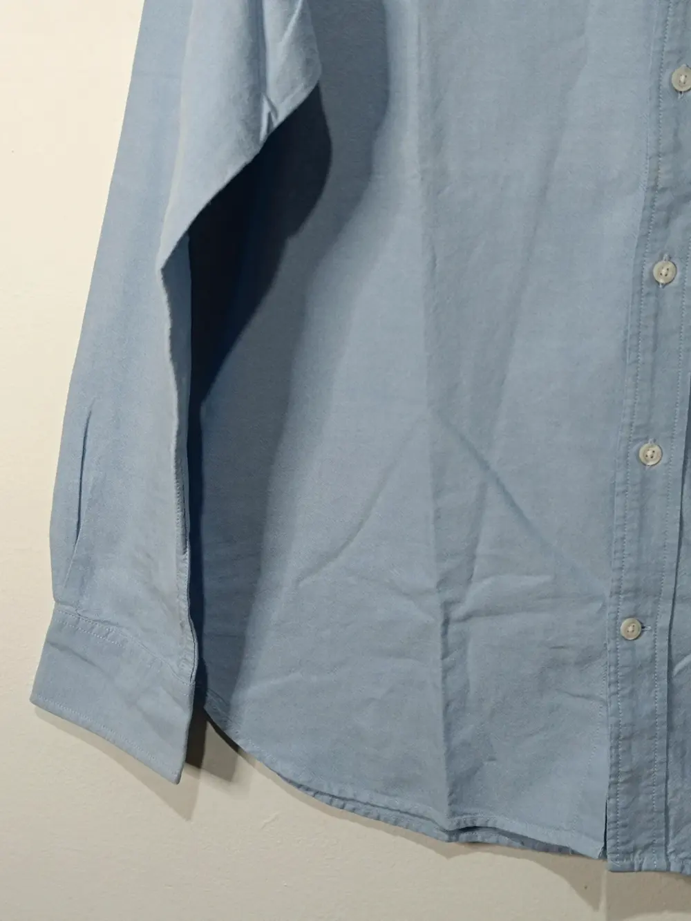 Camisa manga larga azul claro Timberland talla M, foto 3