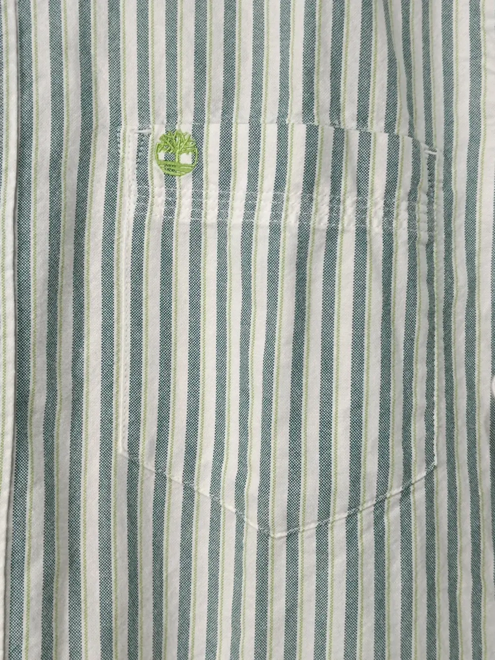 Camisa manga larga a rayas Timberland talla M sirve para L ver medidas, foto 5