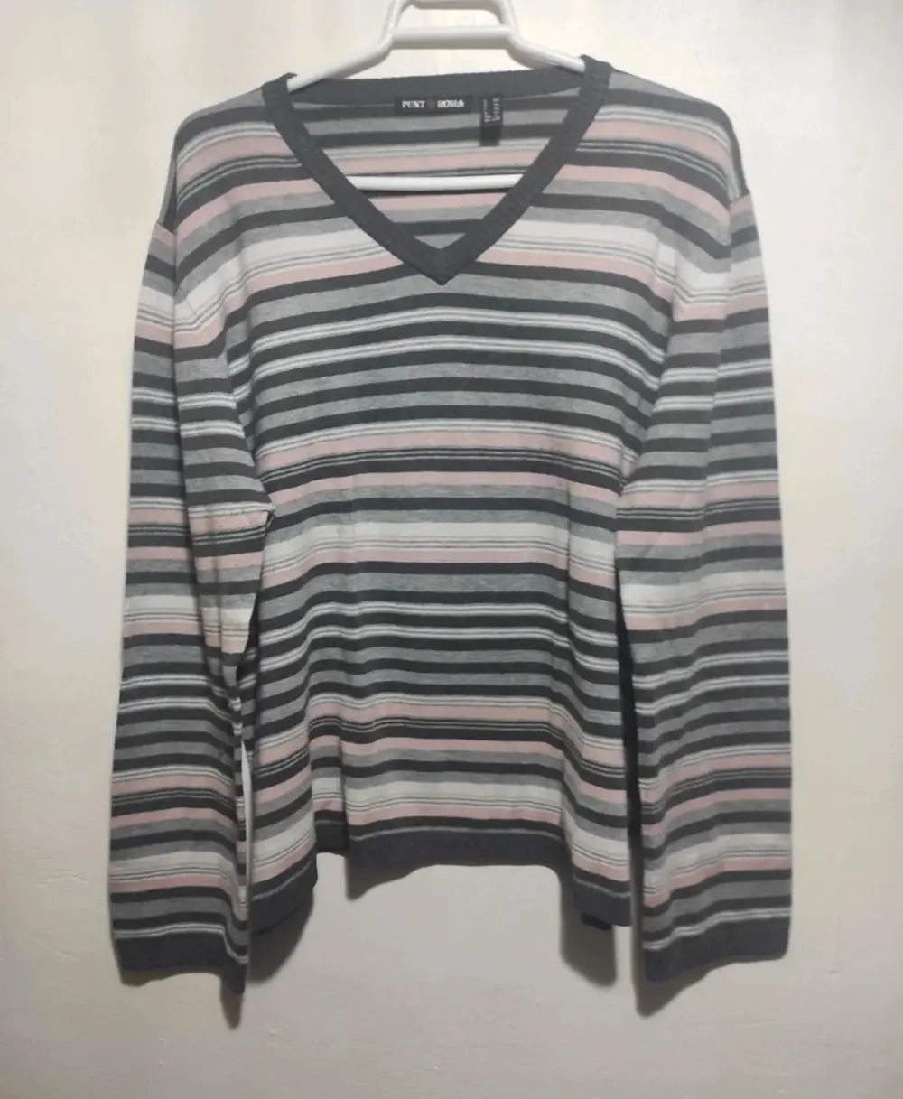 Jersey cuello de pico Punt Roma talla XL*