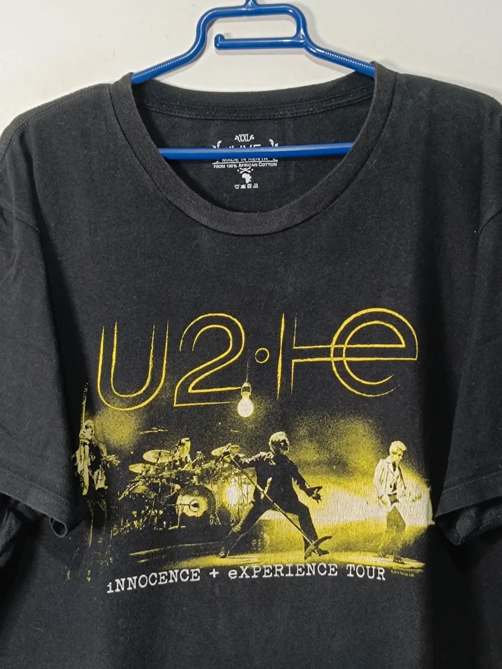 Camiseta Official de la gira Innocence + Experience Tour U2 talla XXL Live Kenya, foto 2
