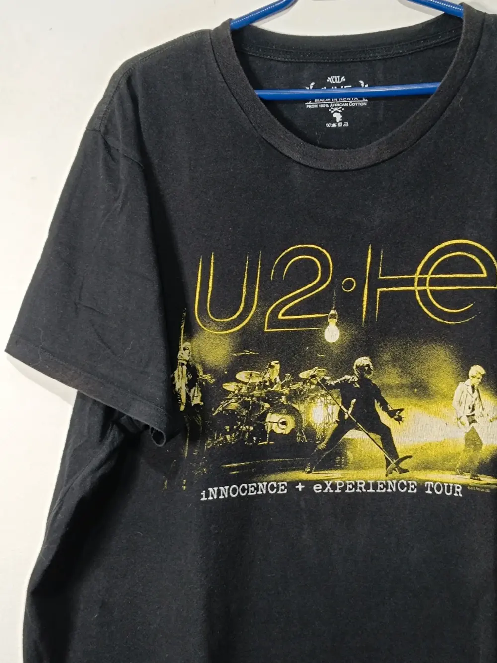Camiseta Official de la gira Innocence + Experience Tour U2 talla XXL Live Kenya, foto 3