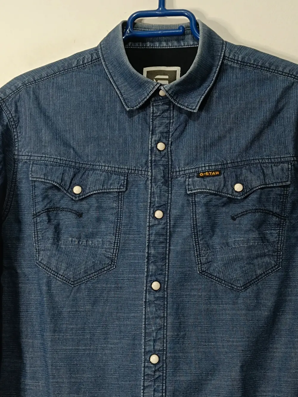 Camisa vaquera G-Star RAW talla M, foto 4