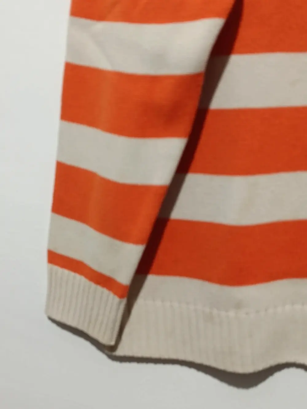 Jersey a rayas vintage Lacoste talla 7 equivale a una XXL ver medidas, foto 3
