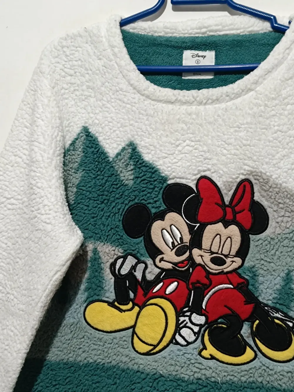 Jersey pijama Disney Mickey y Minnie Mouse talla S ver medidas, foto 5