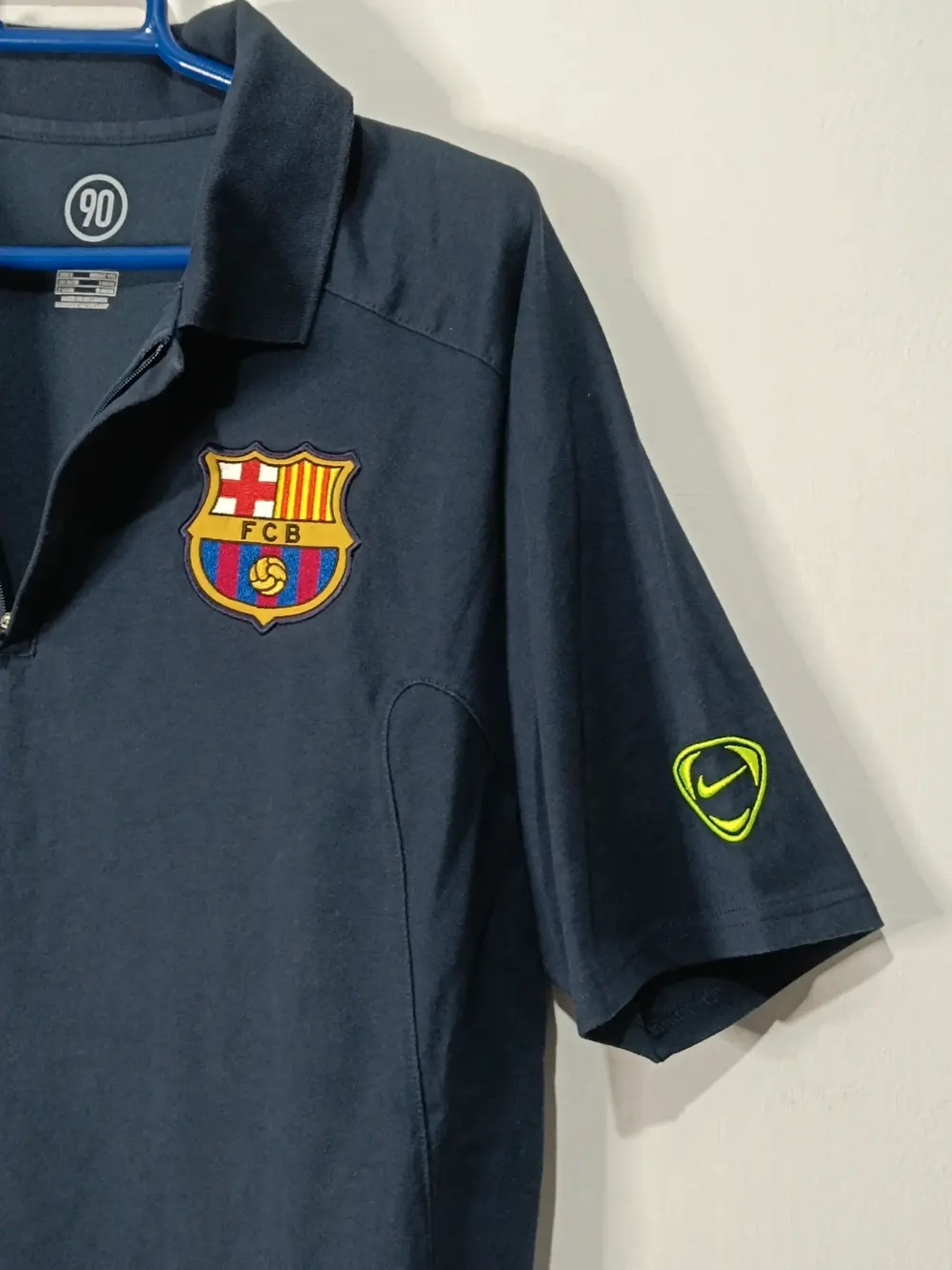 Polo paseo FC Barcelona Y2K años 05/06 talla S Nike, foto 4