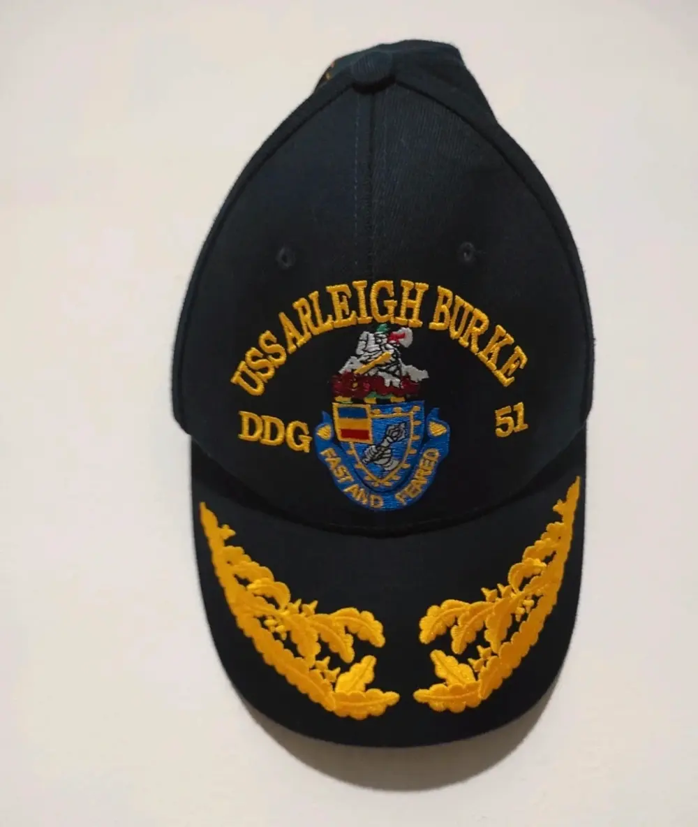 Gorra USS Arleigh Burke DDG 51 The Corps talla unica ajustable adulto unisex*
