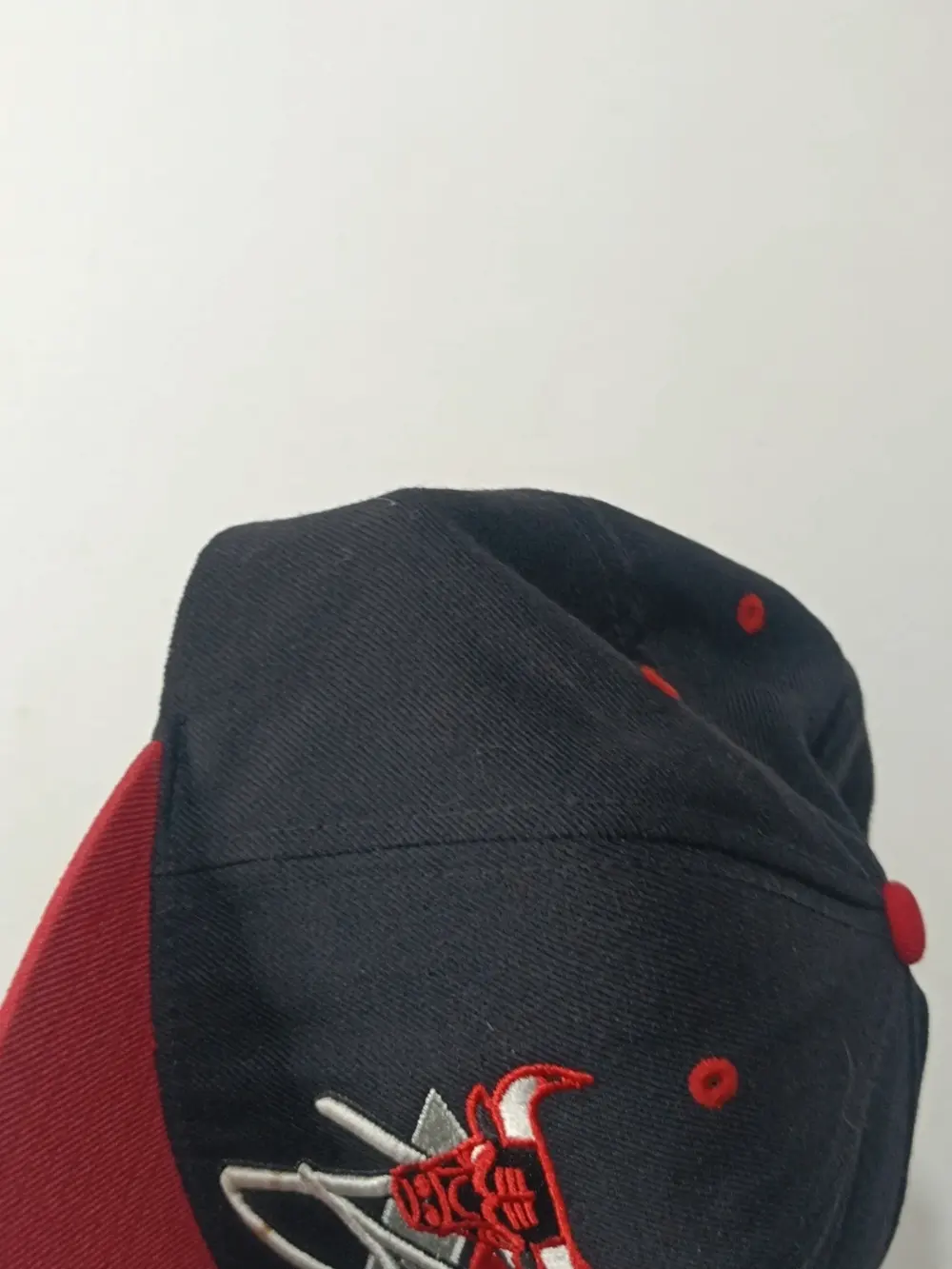 Gorral Chicago Bulls Mitchell & Ness Triangle Script talla única ajustable adulto unisex, foto 4