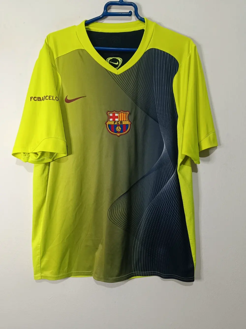 Camiseta vintage Y2K FC Barcelonaaño 05/06 Nike total talla L ver medidas