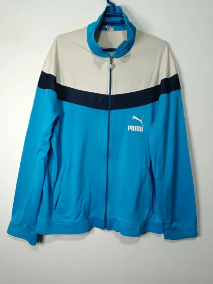 Chaqueta chandal vintage Puma años 70/80 talla XL sirve para L ver medidas
