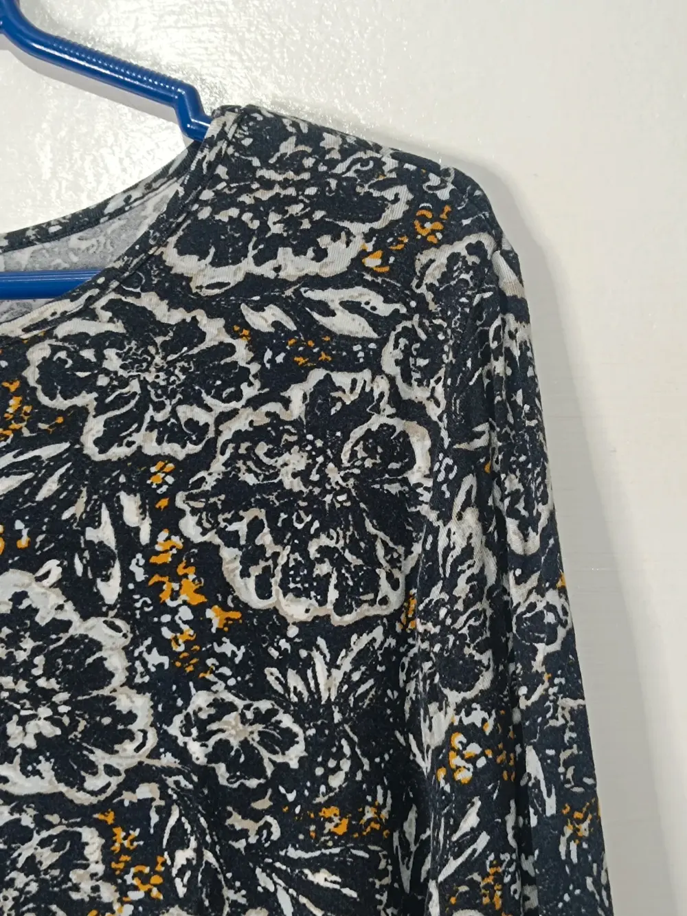 Blusa manga larga diseño floral Betty Barclay talla L/XL ver medidas, foto 5