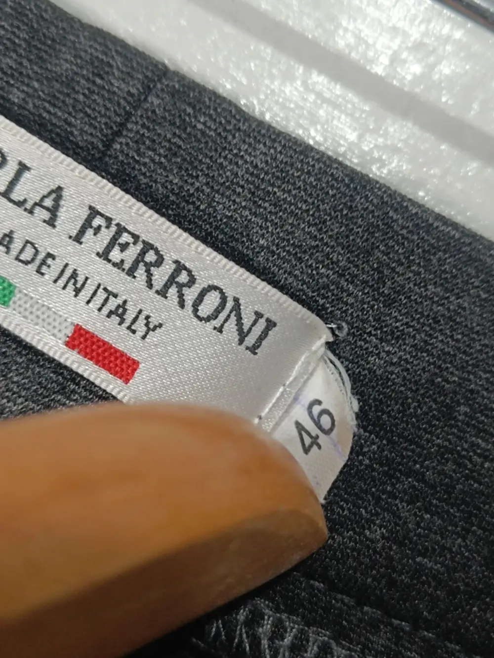 Pantalón recto Carla ferroni talla M ver medidas, foto 5