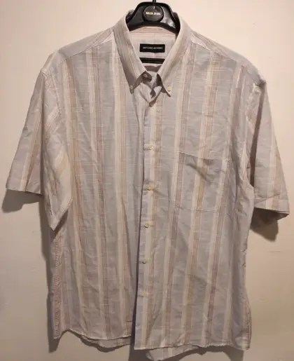 Camisa a rayas manga corta Antonio Merino talla G*