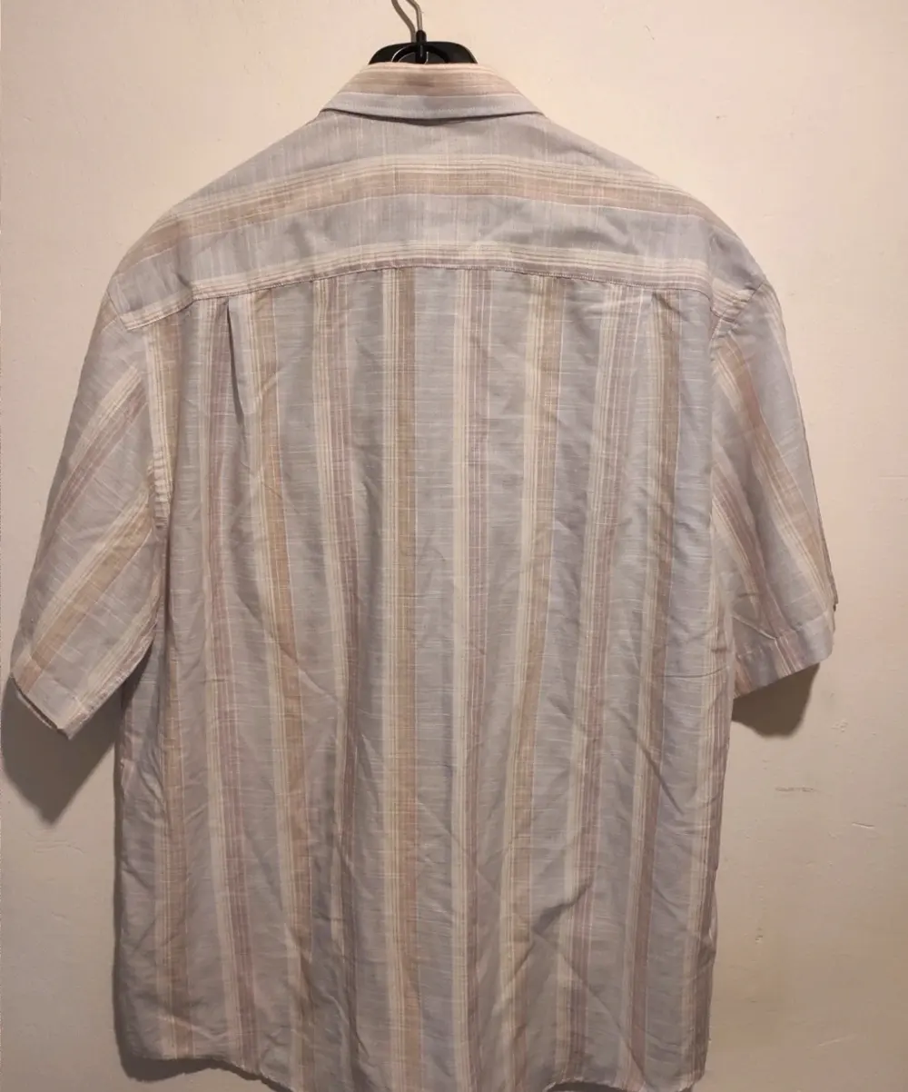 Camisa a rayas manga corta Antonio Merino talla G*, foto 3