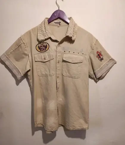 Camisa Manga corta Samurai talla L*