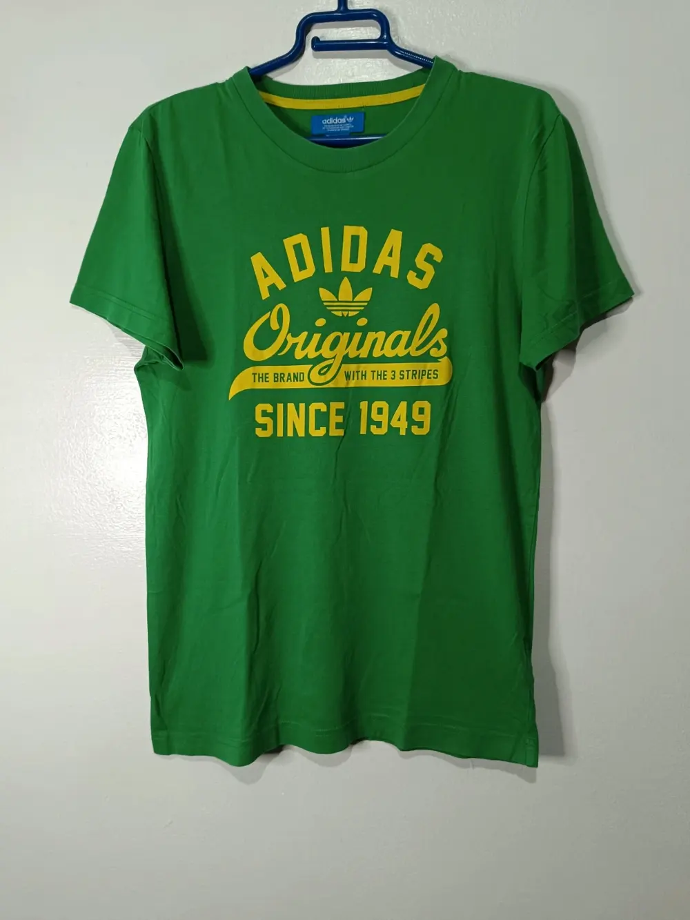 Camiseta verde manga corta Adidas originals talla S
