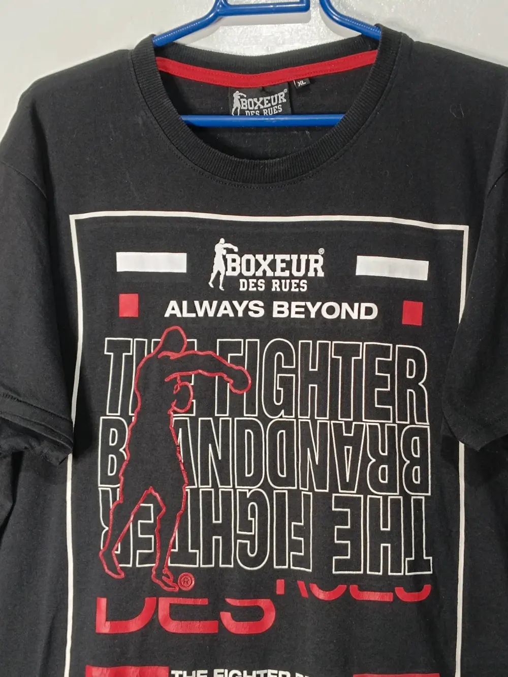 Camiseta manga corta Boxeur des Rues talla XL sirve para L ver medidas, foto 2