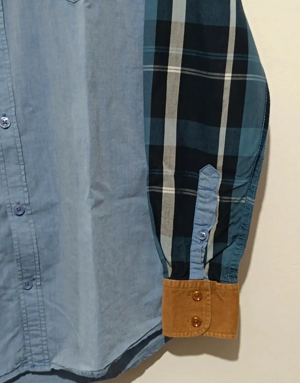 Camisa vaquera manga larga Desigual talla S ver medidas*, foto 2