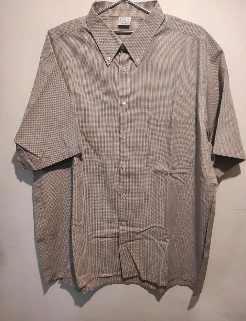 Camisa a cuadros Manuel Bueno talla XXL*