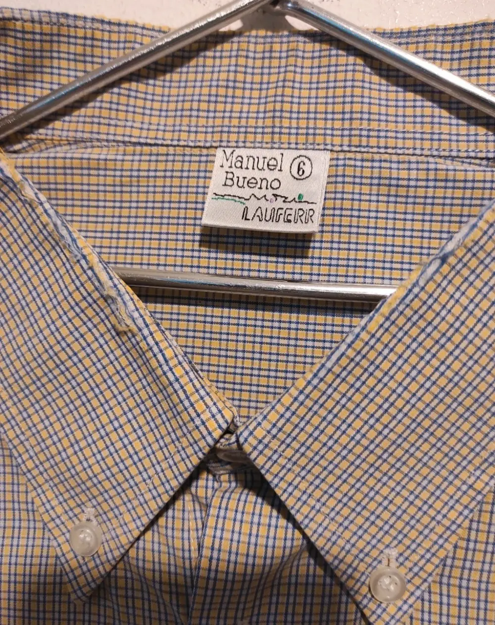 Camisa a cuadros Manuel Bueno talla XXL*, foto 2