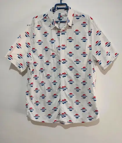 Camisa manga corta Pepsi talla XL*