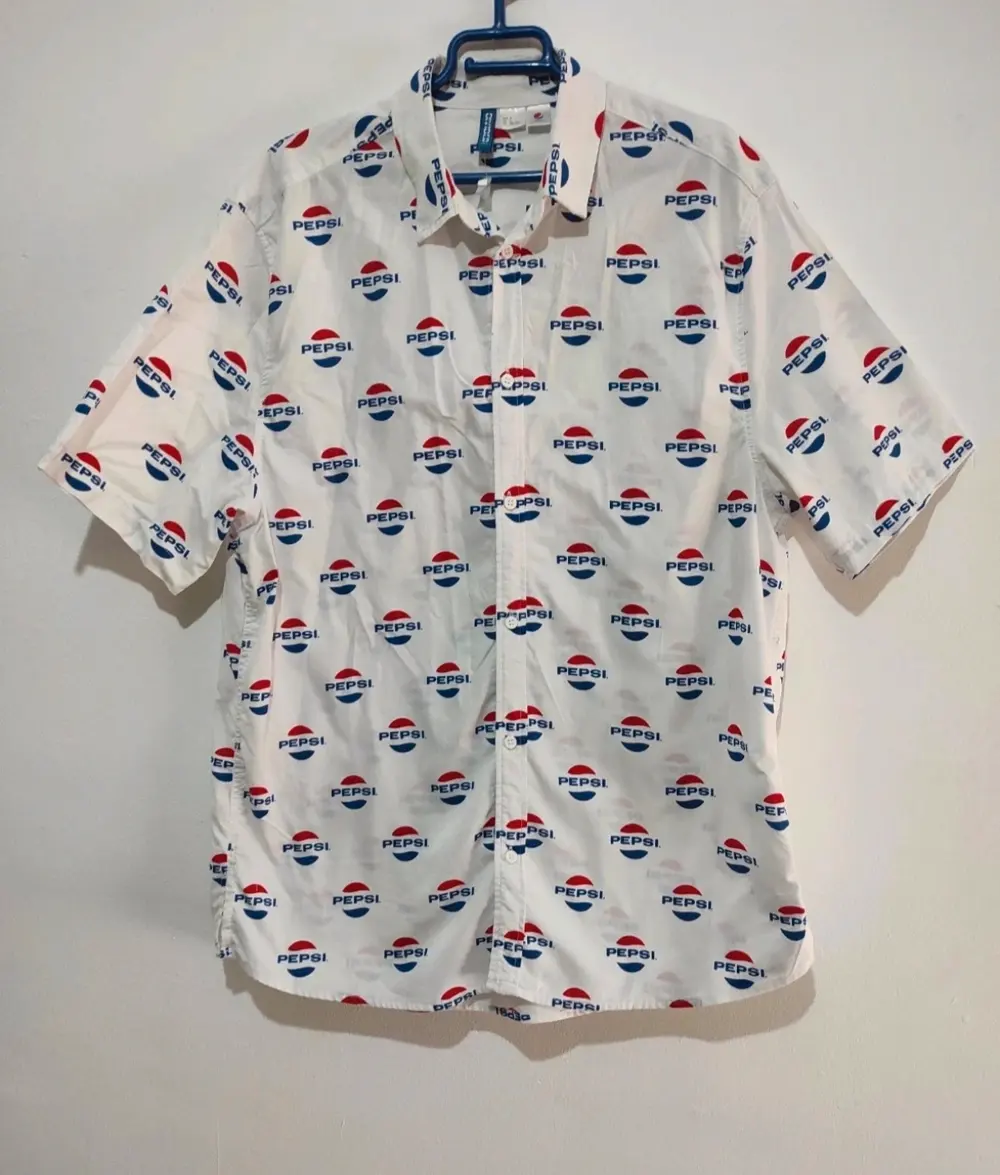 Camisa manga corta Pepsi talla XL*